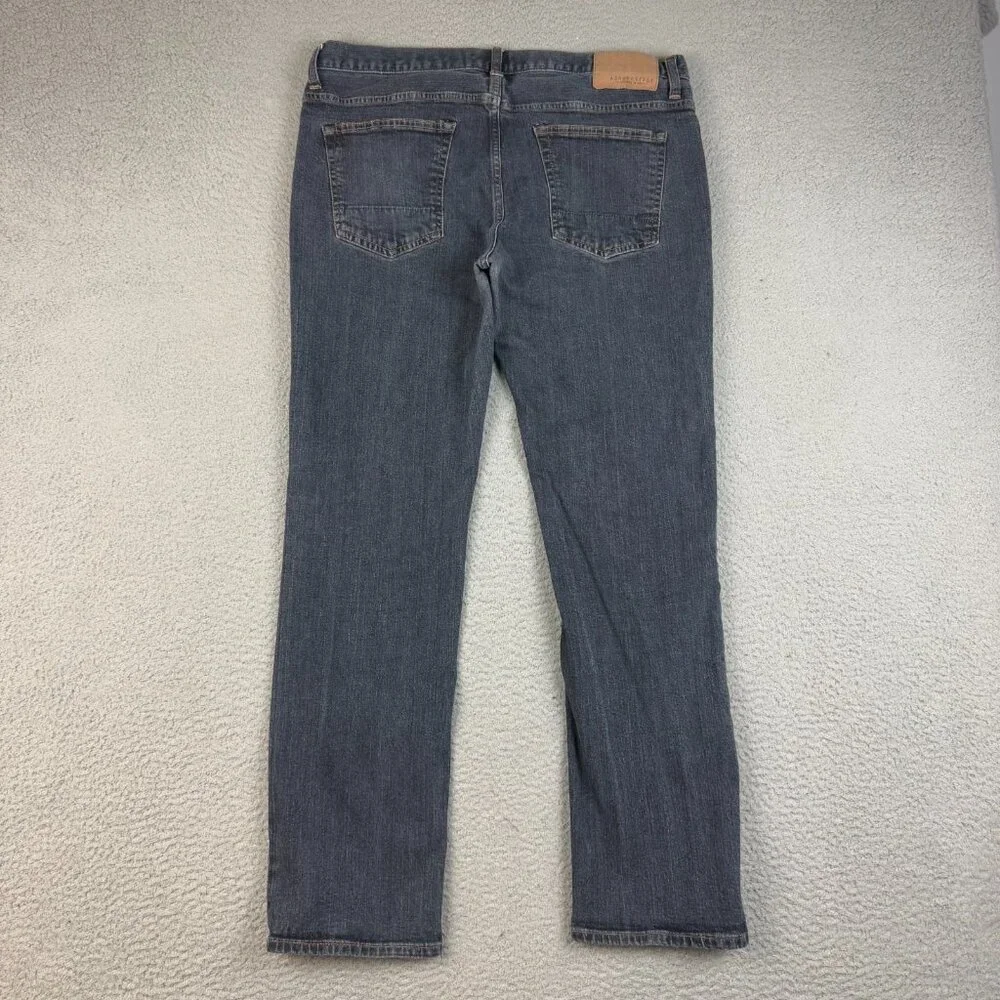 Aeropostale Slim Fit Straight Leg Jeans Men's 34x32 Modern‎ Faded Denim Pants